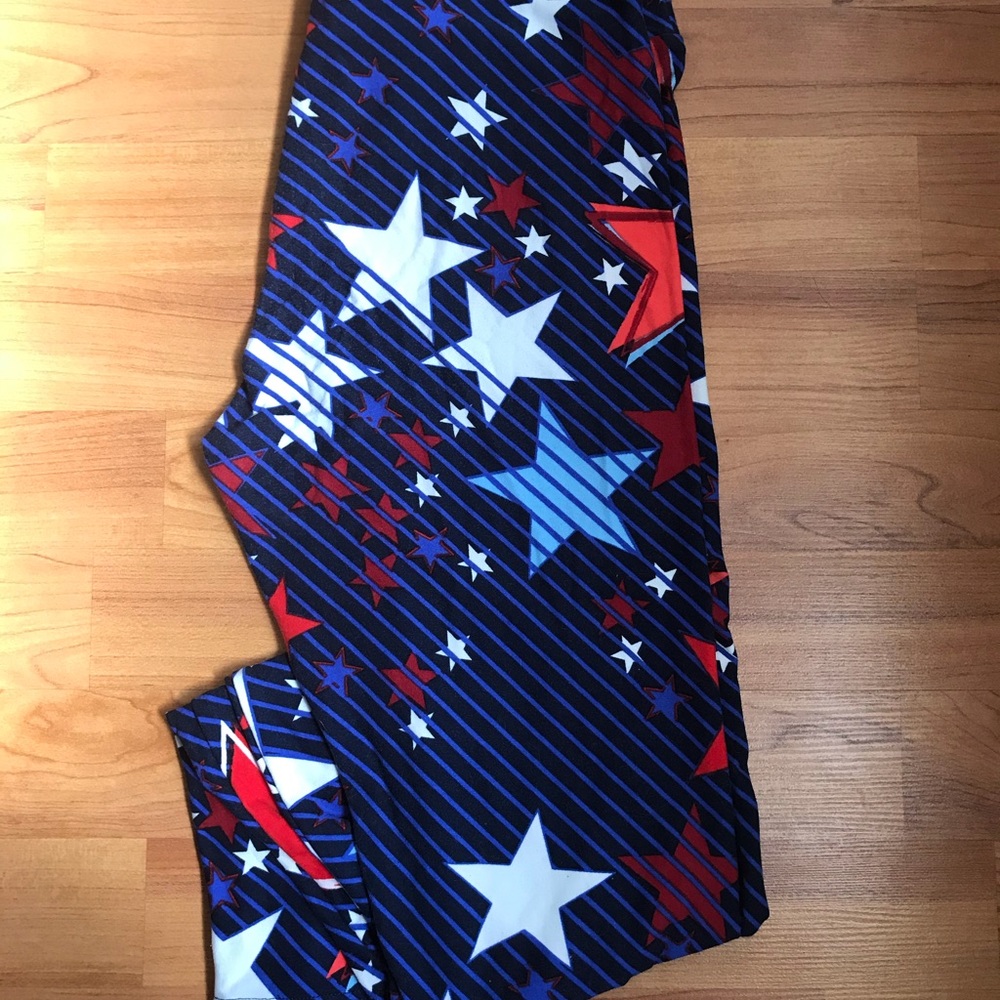 Lularoe OS Americana leggings